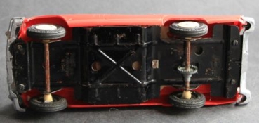 Ford Thunderbird Convertible 1957 US-Dealer Promotioncar Plasticmodel with friction drive (7397)